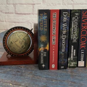 A selection of fantasy books