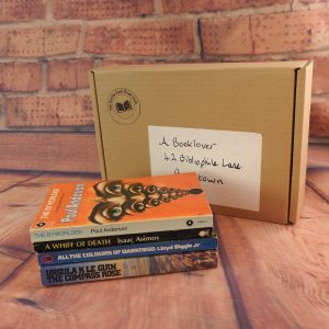 A Gift Box of Vintage Science Fiction books